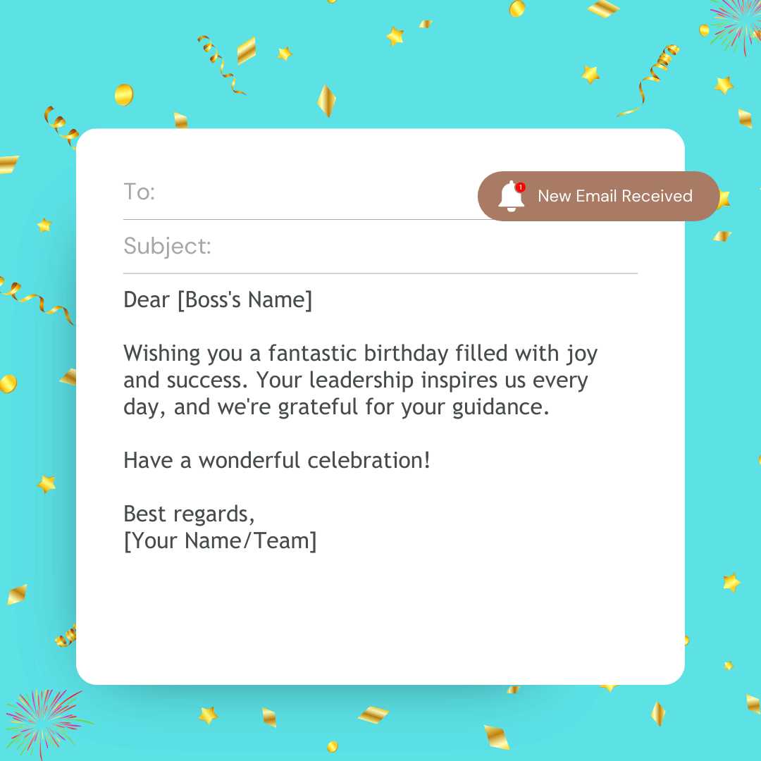 Happy Birthday Email Templates Creating Memorable Celebrations Blue