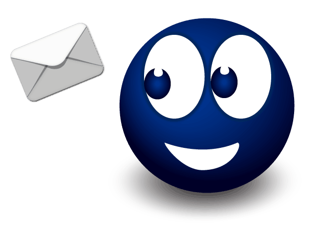 BlueDot Email Marketing Mascot
