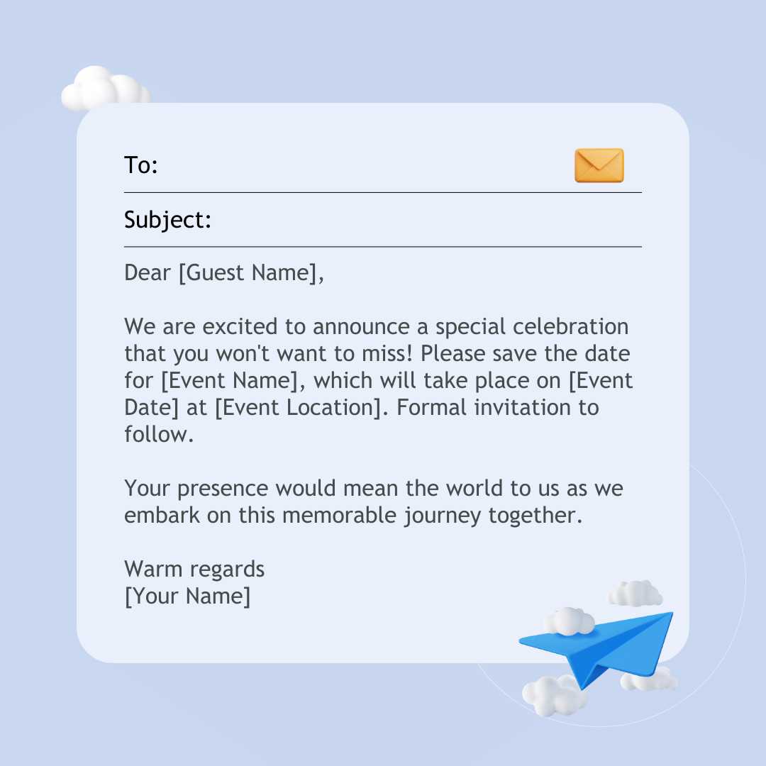 event rsvp email template