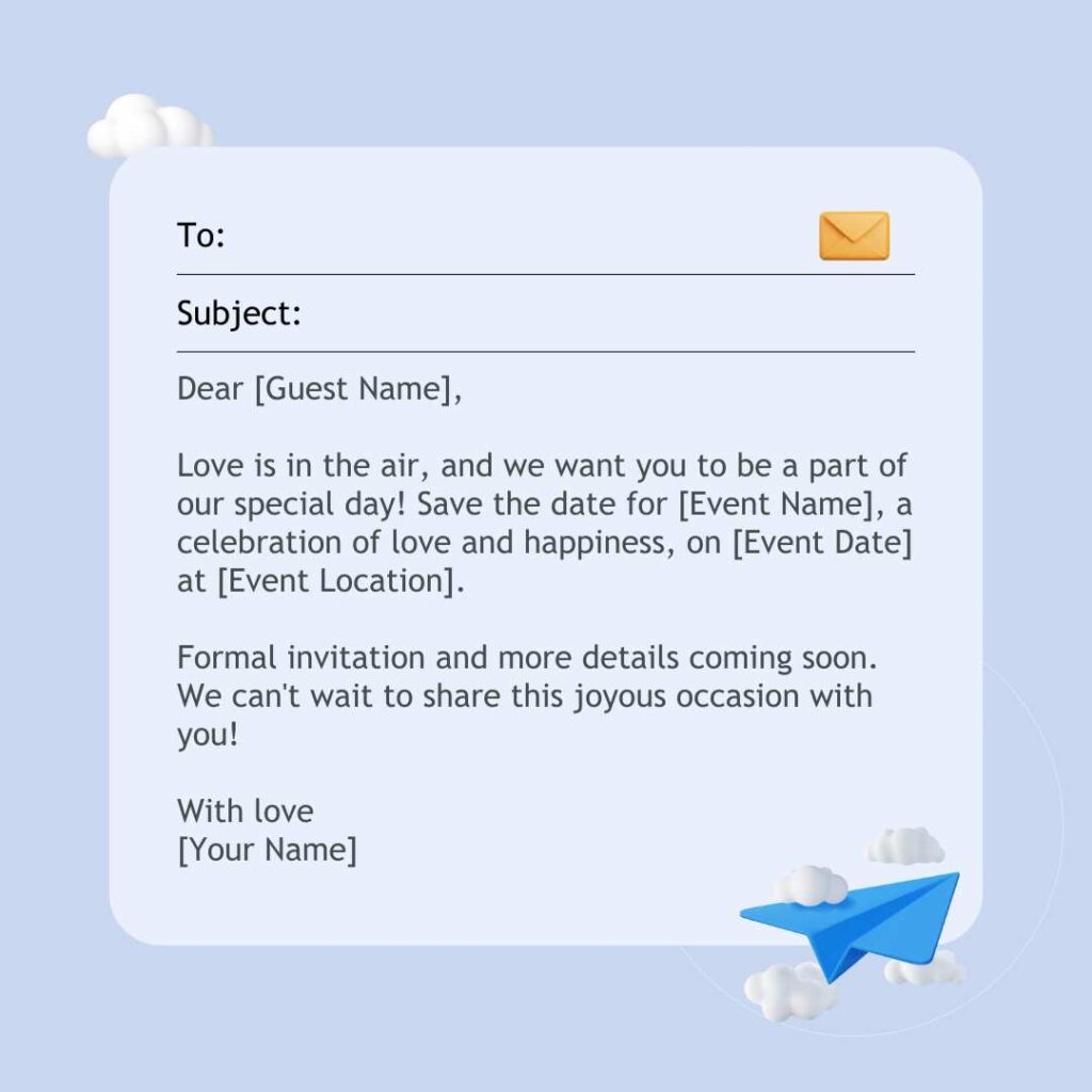 RSVP Email Template 05
