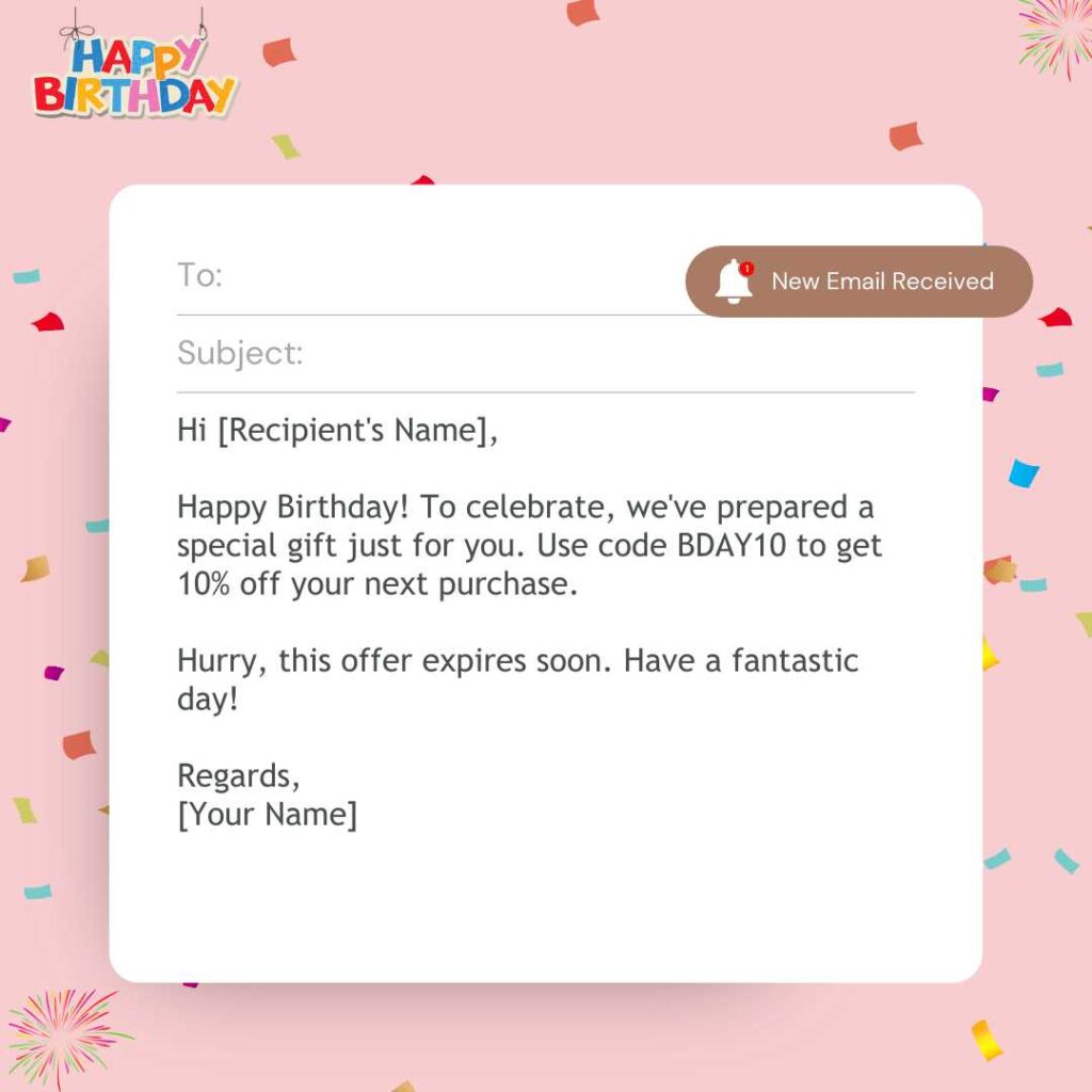 happy birthday email template 02