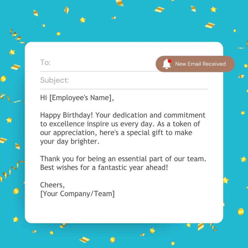 happy birthday email template for employee 03